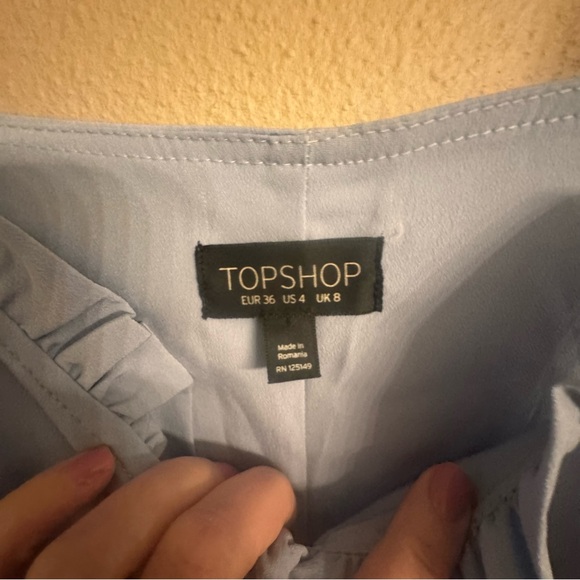 TOPSHOP Ruffle-Trim Slip - Picture 4 of 5